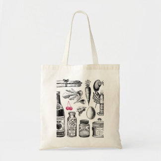Bolsa Tote Vintage Foodie