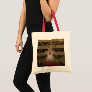 Bolsa Tote Vintage Gingerpão com presente Bag