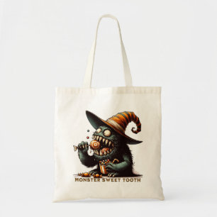 Bolsa Tote Vintage Halloween Candy Monster