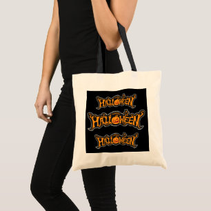 Bolsa Tote Vintage Halloween Pumpkins