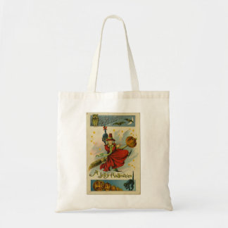 Bolsa Tote Vintage Halloween Witch