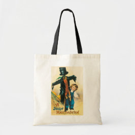 Bolsa Tote Vintage Jolly Halloween Espantalho Ellen Clapsaddl
