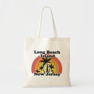 Bolsa Tote Vintage Long Beach Island New Jersey