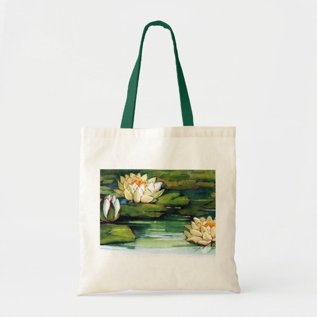Bolsa Tote Vintage Lotus (Frente)