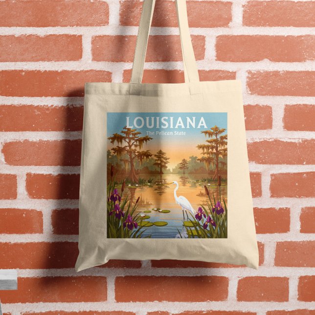 Bolsa Tote Vintage Louisiana (Criador carregado)