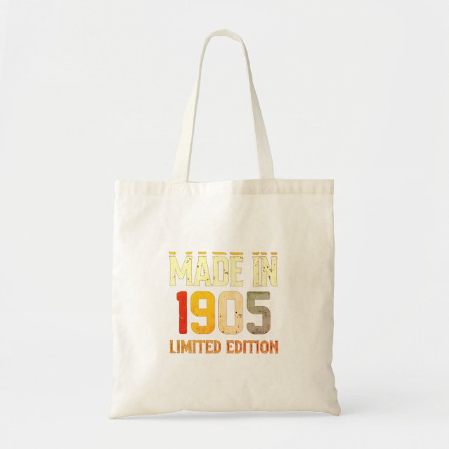 Bolsa Tote "Vintage Made in 1905 Limited Edition- (Frente)