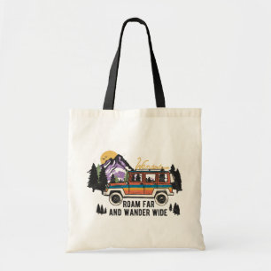 Bolsa Tote Vintage Mountain Adventure