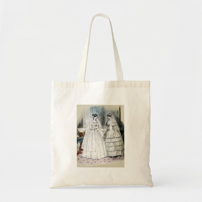 Bolsa Tote Vintage Node Wedding Vress (Frente)