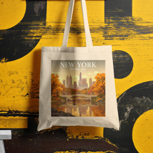 Bolsa Tote Vintage Nova York