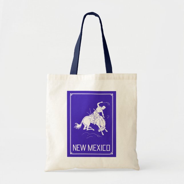 Bolsa Tote Vintage Novo México (Frente)