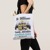 Vintage Outdoor Family Camping RV Van Road Trip