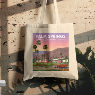 Bolsa Tote Vintage Palm Primavera California