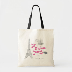 Bolsa Tote Vintage Paris Love