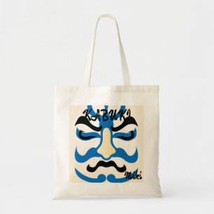 Bolsa Tote Vintage Personalizada Japonês Kabuki Aesético Engr