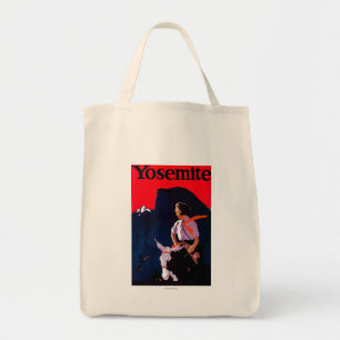Bolsa Tote Vintage PosterYosemite de Yosemite, CA