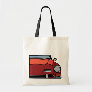 Bolsa Tote Vintage Red Car