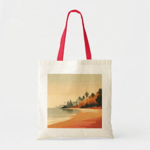 Bolsa Tote Vintage/Retro Beach/tropical