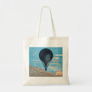 Bolsa Tote Vintage Retro Hot Air Balon Ver Primeiro Balão