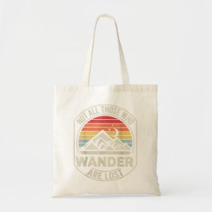 Bolsa Tote Vintage Retro Nem Todos Aqueles Que Vagueiam Estão