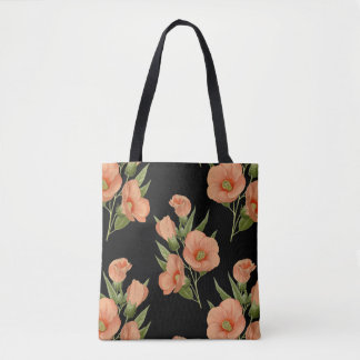 Bolsa Tote Vintage Rosa Botanical
