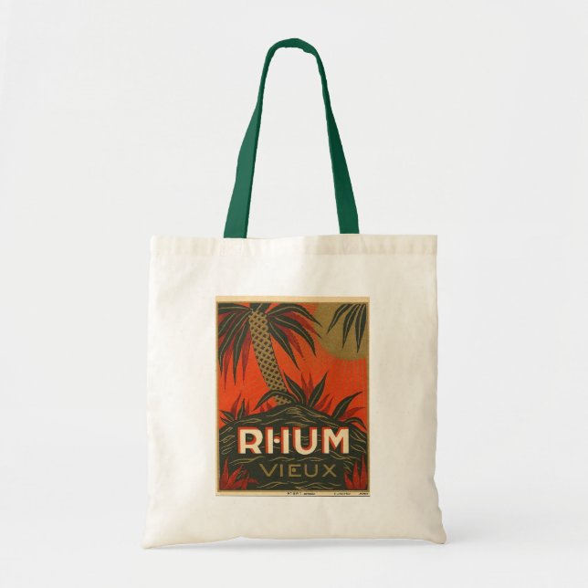 Bolsa Tote Vintage Rum Advertisement (Frente)