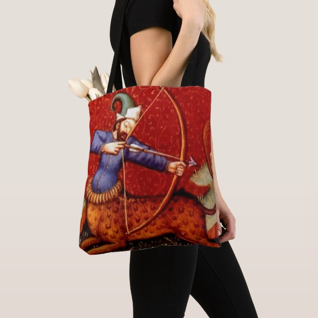 Bolsa Tote Vintage Sagittarius (Close Up)