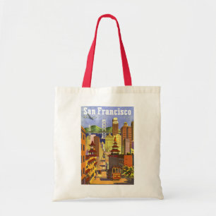 Bolsa Tote Vintage San Francisco