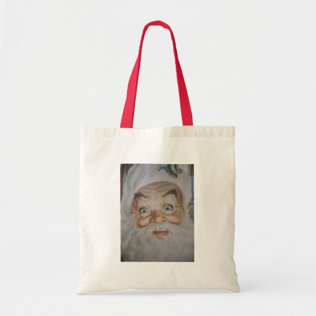 Bolsa Tote Vintage Santa Claus (Frente)