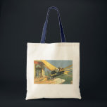 Bolsa Tote Vintage Science Fiction Steampunk Carro Convertíve<br><div class="desc">Ilustração venenosa viagem futurista vitoriana e ficção científica de transporte design com asas a vapor-punk apresentando um carro voador conversível. O motorista está prestes a aterrissar seu carro futurista (ou é um avião) na loja de chocolate no futuro. Um clássico design de ficção científica de quadrinhos retrô.</div>