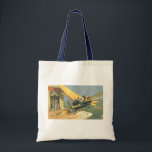 Bolsa Tote Vintage Science Fiction Steampunk Carro Convertíve<br><div class="desc">Ilustração venenosa viagem futurista vitoriana e ficção científica de transporte design com asas a vapor-punk apresentando um carro voador conversível. O motorista está prestes a aterrissar seu carro futurista (ou é um avião) na loja de chocolate no futuro. Um clássico design de ficção científica de quadrinhos retrô.</div>