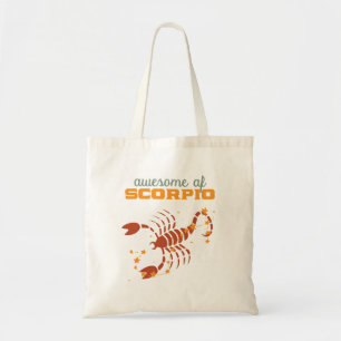 Bolsa Tote Vintage Scorpio Zodiac Star Astrologia Incrível A