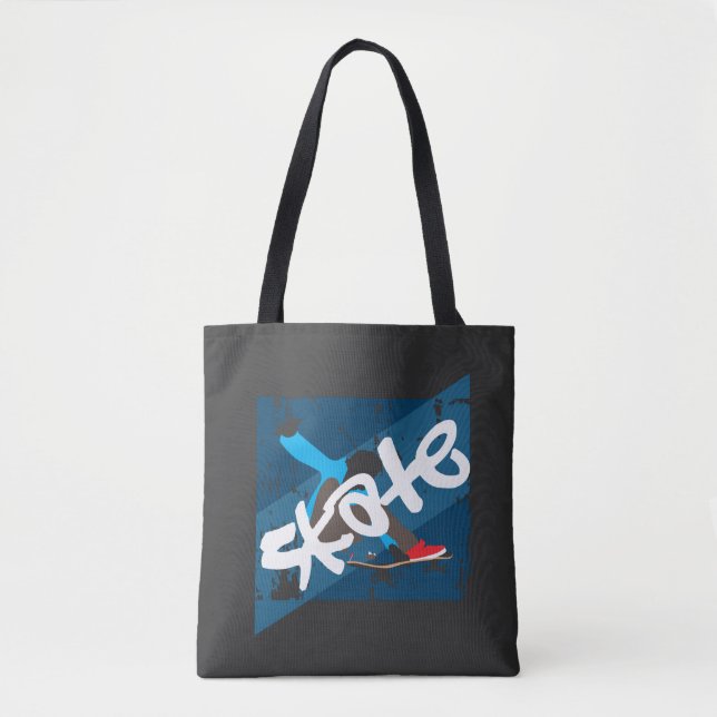 Bolsa Tote Vintage Skateboard (Frente)
