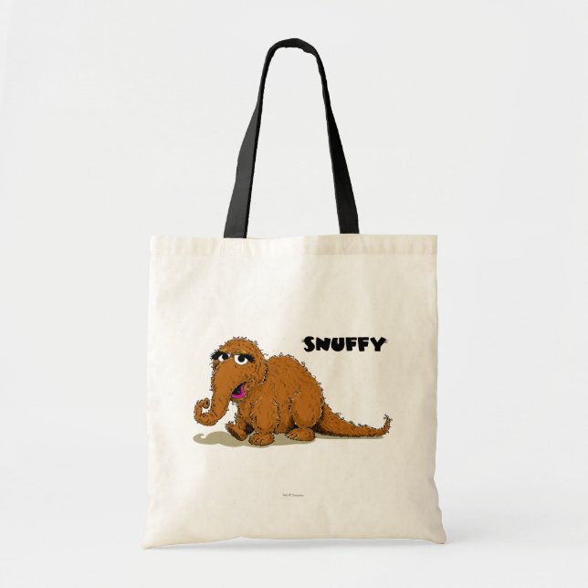 Bolsa Tote Vintage Snuffleupagus (Frente)