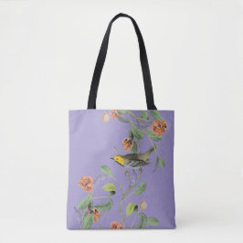 Bolsa Tote Vintage Songbird Lavanda Blue