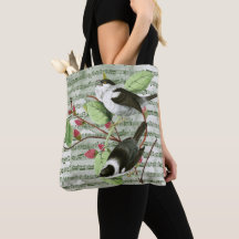 Vintage Songbird on Sheet Music