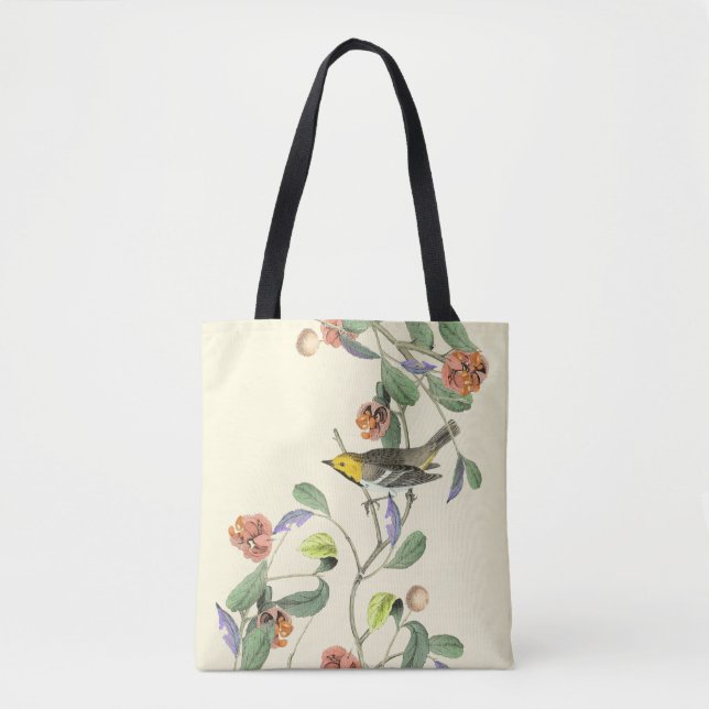 Bolsa Tote Vintage Songbird Pearl White (Frente)