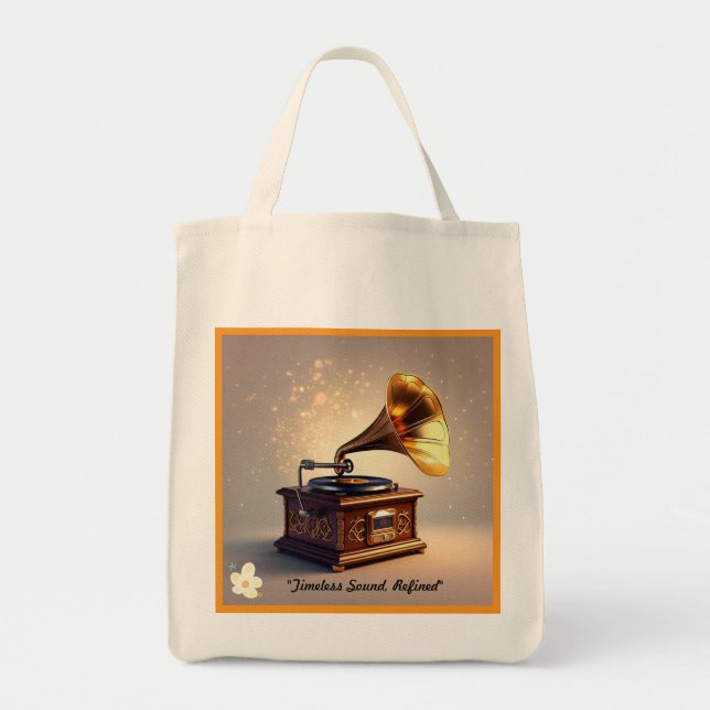Bolsa Tote Vintage Sound Revival (Frente)