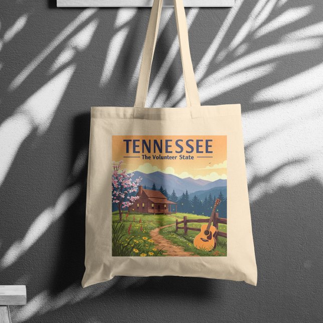 Bolsa Tote Vintage Tennessee (Criador carregado)