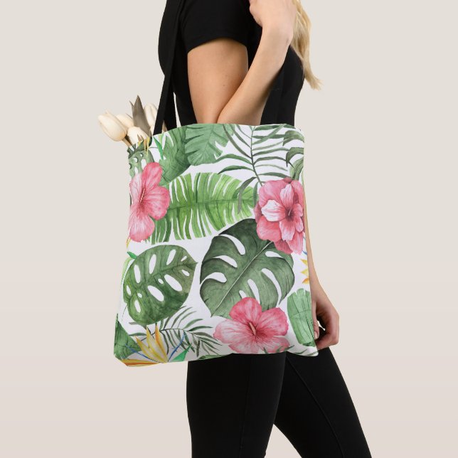 Bolsa Tote Vintage Tropical (Close Up)
