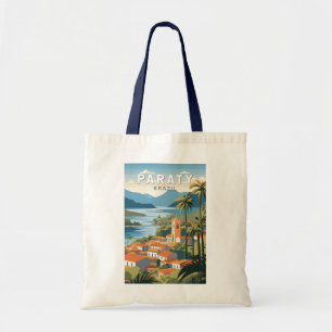 Bolsa Tote Vintage Viagem de Arte do Brasil Paraty