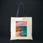 Bolsa Tote Vintage Viagem de Esperança na Austrália<br><div class="desc">Esperança retro vetor viagem design. Suas praias incluem o Haven Azul,  calmo,  e a praia Ocidental,  com seus surfs quebrados.</div>