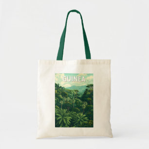Bolsa Tote Vintage Viagem de Ilustração da Guiné