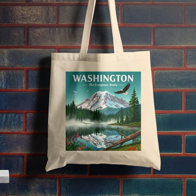 Bolsa Tote Vintage Washington (Criador carregado)