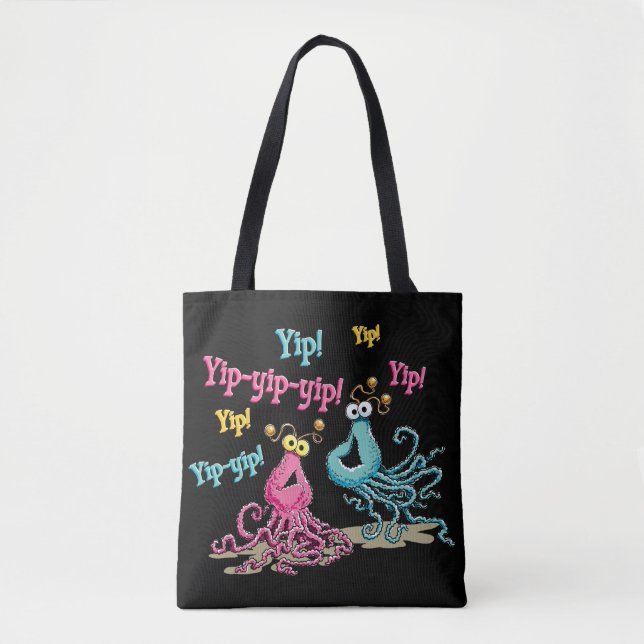 Bolsa Tote Vintage Yip-Yips (Frente)