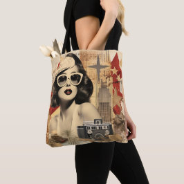 Bolsa Tote VintageHollywood Retro Design
