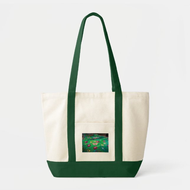 Bolsa Tote Violão de Natal - Arte infantil para COC (Frente)