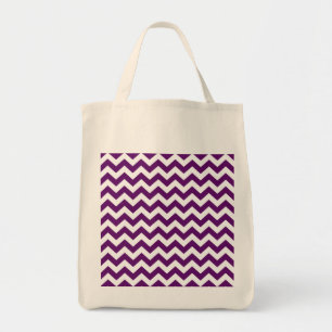 Bolsa Tote Violet Safari Chevron Africano
