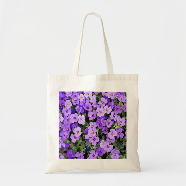 Bolsa Tote Violetas (Frente)