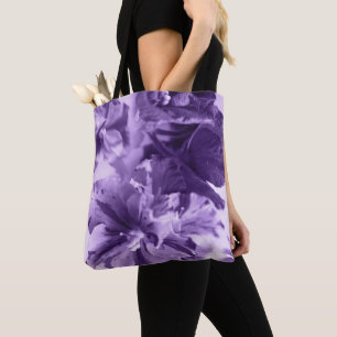 Bolsa Tote Violetas monocromáticas