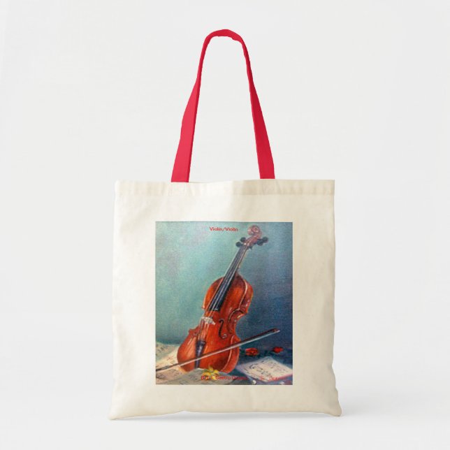 Bolsa Tote Violín/Violin (Frente)